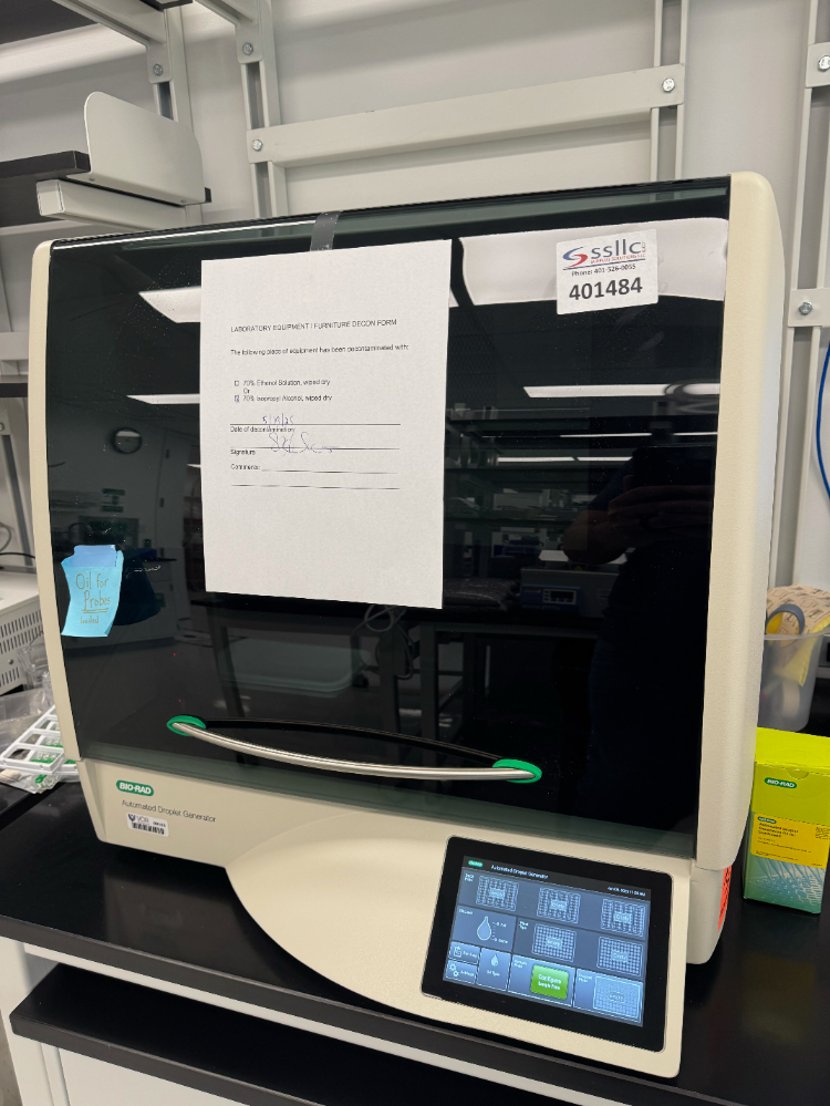 Image of Bio-Rad Automated Droplet Generator